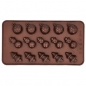 Preview: Praline & Chocolate Moulds - Merry Christmas